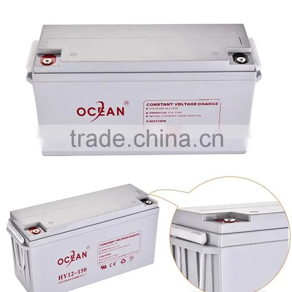 Small Diaphanous 12V Newest 150ah Deep Cycle Battery 12v photo-4