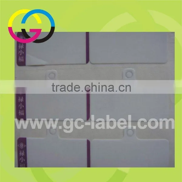 Direct Manufacturer Brown Paper Hang Tag Self-adhesive Label Stickers photo-4