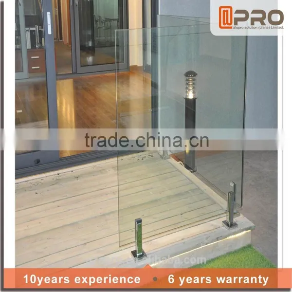 Good Dance Floor Handrail Glass Railing Terrace Railing Designs photo-3