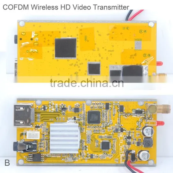 COFDM HD Wireless Video Transmitter sd Card Video Recorder photo-4