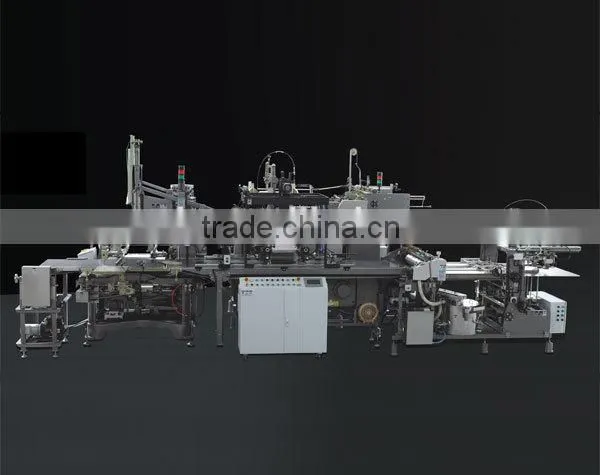 Rigid box machine, shoe box making machine