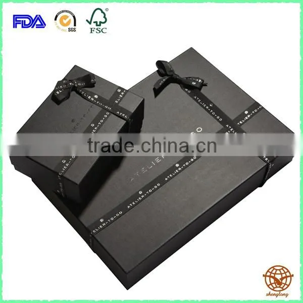 2016 New Design Wholesale Custom Foldable Box With Bowknot photo-5