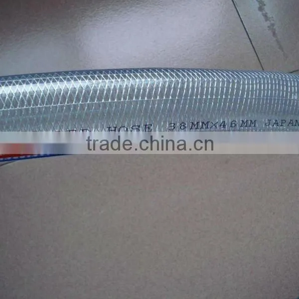 3/8'' All Size PVC Water Hose Clear Fiber Reinforced Plastic Hose photo-3