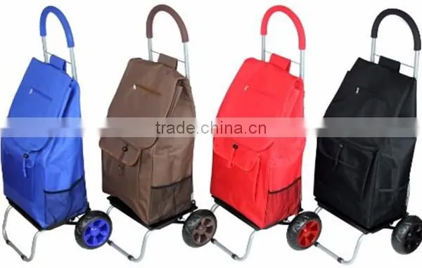16 x 13 x 39 Inches Polyester Folds in 1/2 Shopping Bag for Trolley photo-2