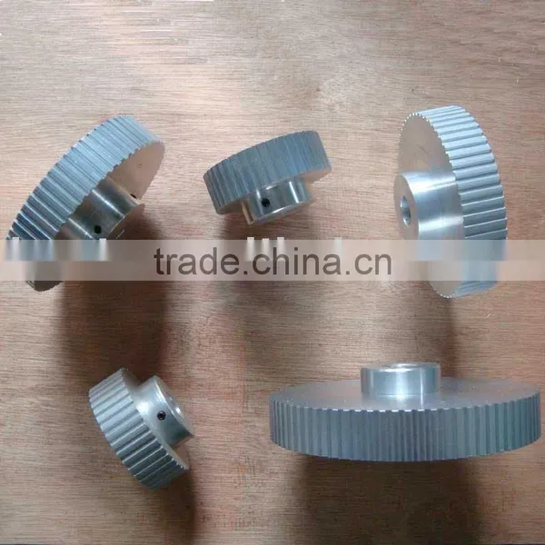 Plastic belt pulley