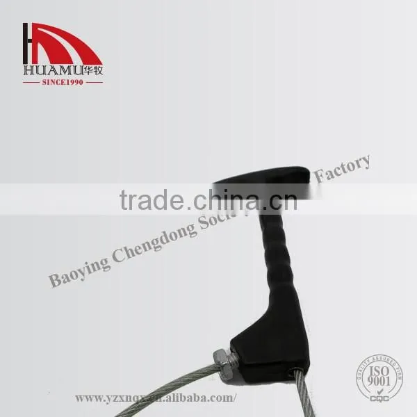Pig Nose Holder Black Handle 700*90 mm Pig Nose Ring photo-5