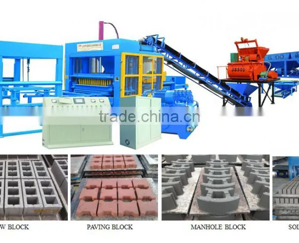 QT4-15 BLOCK MACHINE/BLOCK MAKING MACHINE