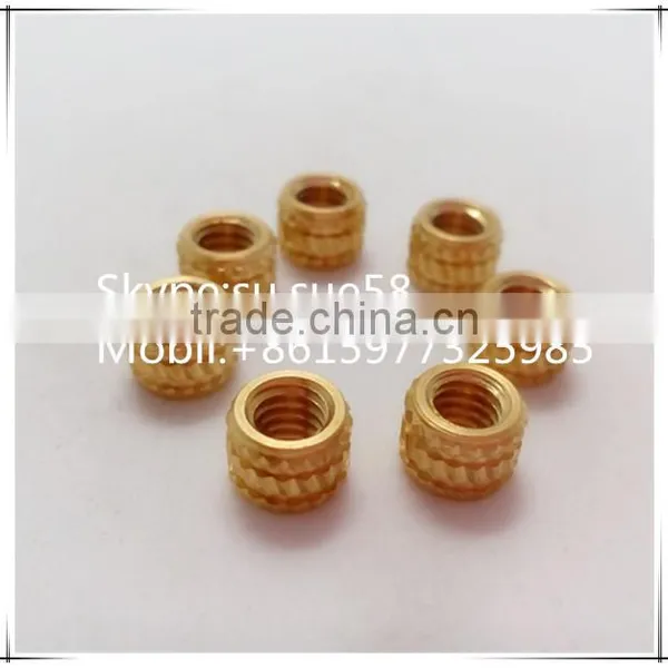 Fatory Supplier Brass Kunrled Inserts Nuts photo-4