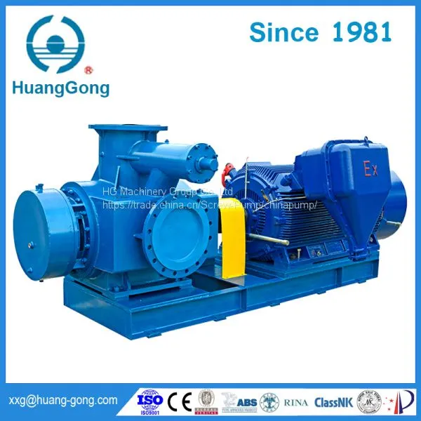 Marine Engine LO Pump Stripping Pump Cargo Oil Transfer Twin Screw Pump photo-2