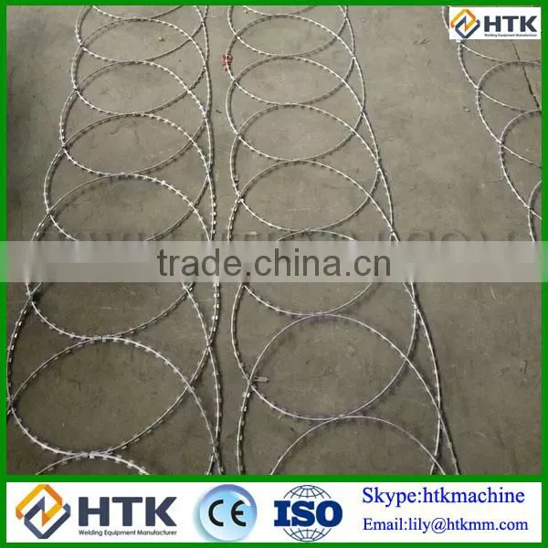 450mm Coil Diameter Concertina Razor Barbed Wire/Galvanized Razor Wire Coils, Galvanized Razor Barbed Wire (Manufacturer) photo-5