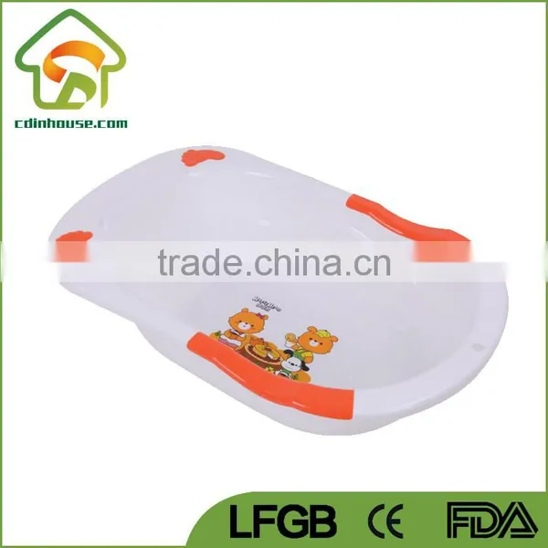 PP Plastic Standing Deep Baby Bath Tubs With Valve photo-6