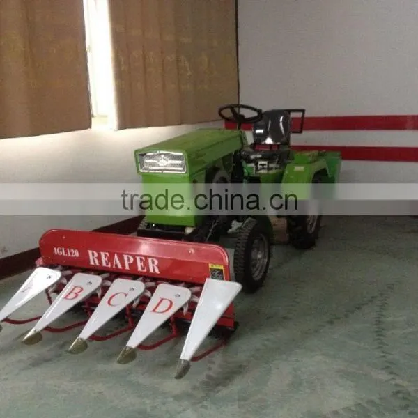 Mini Tractor With Rice Reaper photo-2