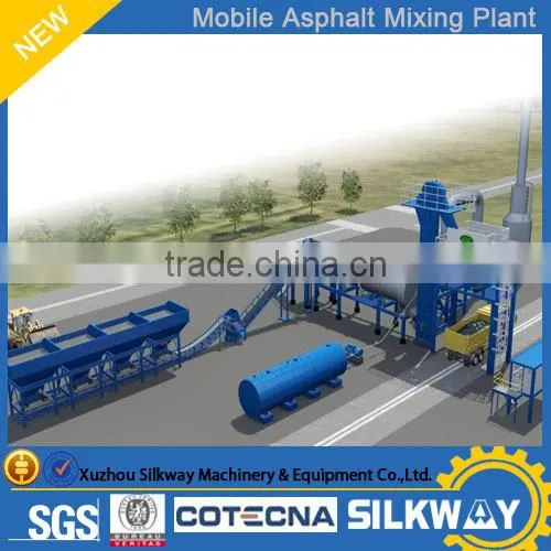 Mobile Asphalt Batching Plant (60TPH)