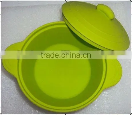 Novelty Silicone Bowl With Lid (kitchenware)