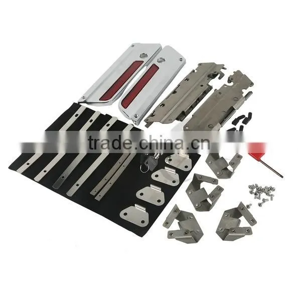 Hard Bags Saddlebag Hardware Latch Hinges Kit For Touring Glide FLT FLH photo-2