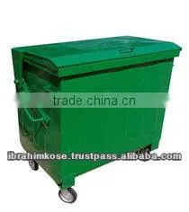 770lt Metal Waste Container Bin photo-2