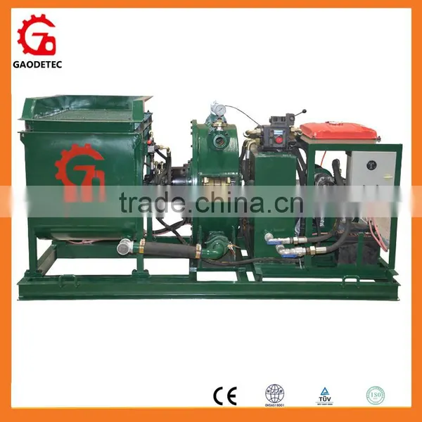 Cheapest GDS2000G Gasoline Engine Mortar Spraying Machine Shotcrete Pump photo-2