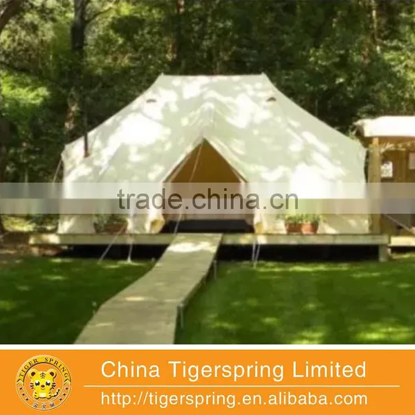 6m Waterproof Heavy Duty Canvas Bell Tent Camping Family Tent Outdoor photo-4