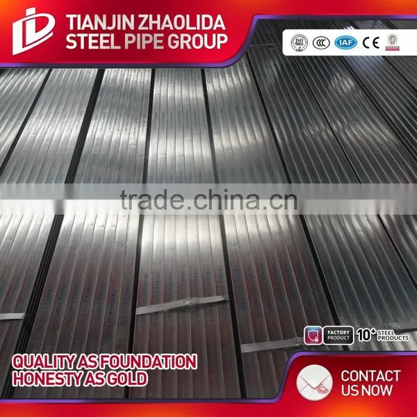 ASTM A53 GR A B ERW High Quality Galvanized Square Steel Pipe With Low Price photo-3