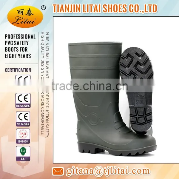 2017 CE EN ISO 20345 S5 Chemical Resistant PVC Rain Boots,popular Pvc Rain Boots photo-2