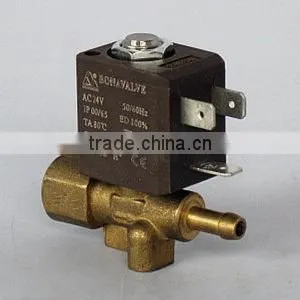 1/8X6.5mm Brass Steam Control Valve 12V 24V Air Solenoid Valve ZCQ-20B-3 photo-3