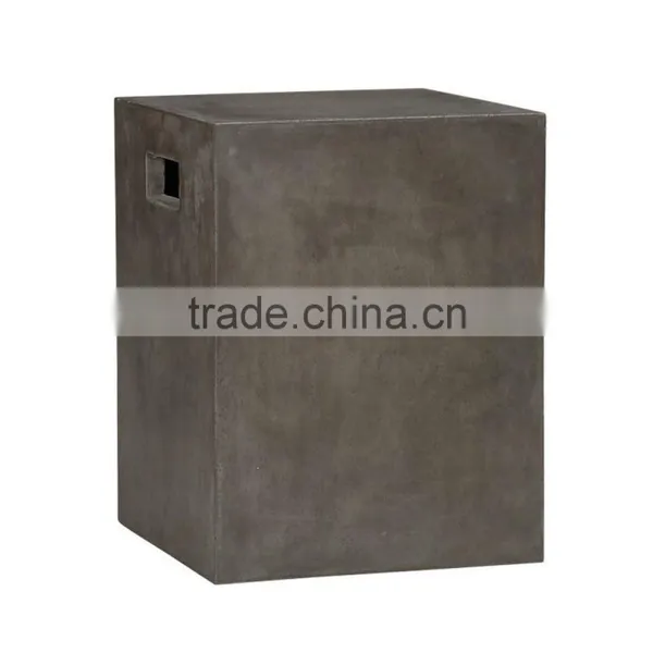 Square Cement Side Table for Beach photo-5
