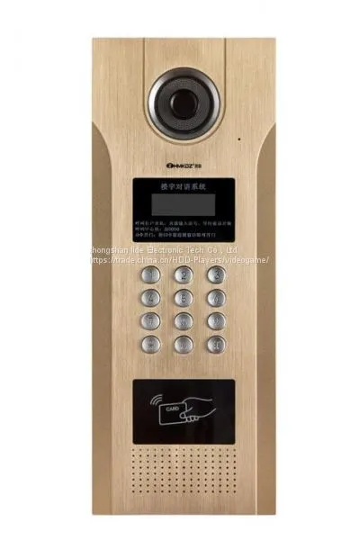 Smart Multi-Apartment Video Intercom System Video Door Phone for 12room photo-3