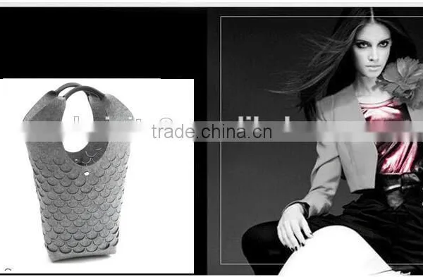 OEM Felt Laundry Bag ,standable Hot Sale Felt Laundry Handbags photo-2