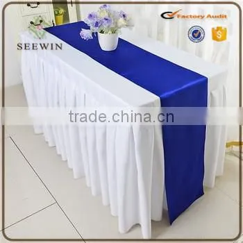 Royal Soft Quilt Satin Table Runner for Wedding and Home Use Decoration photo-4