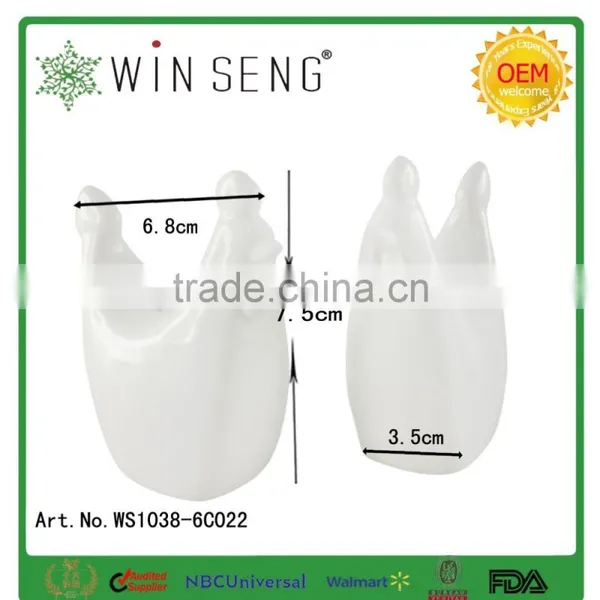 Ceramic Chicken Salt and Pepper Shakers , Chicken Salt and Pepper Shaker photo-5
