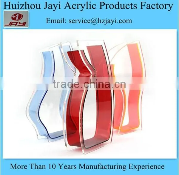 China Manufacturer Wholesale Clear Plexiglass Tall Flower Vase photo-6