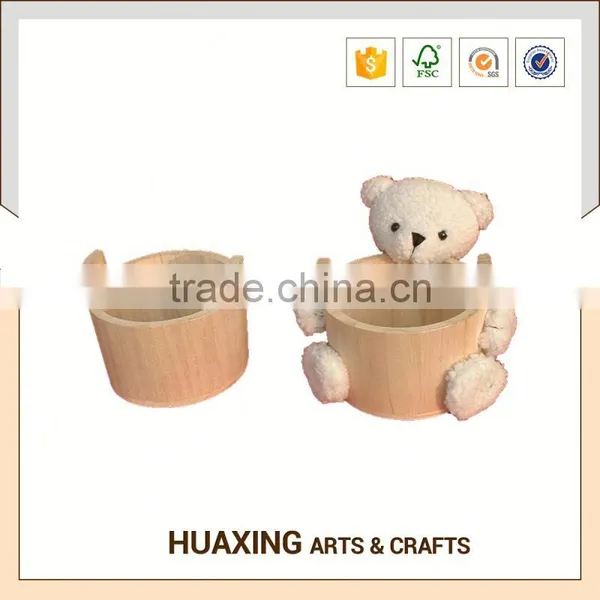 Eco-friendly Natural Wooden Box for Food Packing photo-5