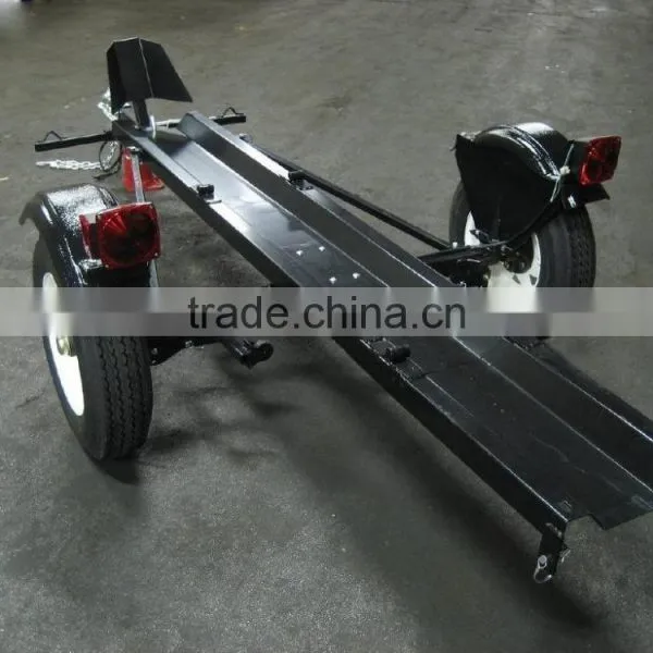 Best Aluminum Folding Motorcycle Single Rail Utility Trailer For Sale photo-5