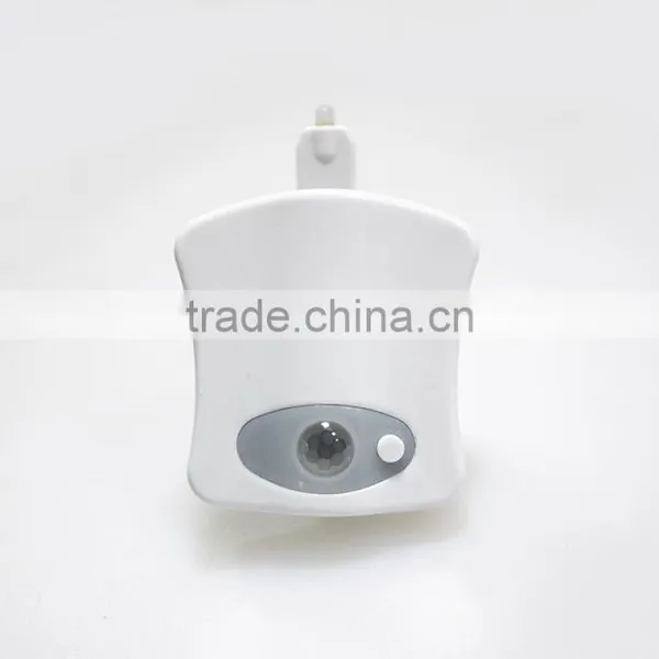 Indoor Night Lighting Bathroom Toilet LED Motion Sensor Colorful Lightbowl photo-2