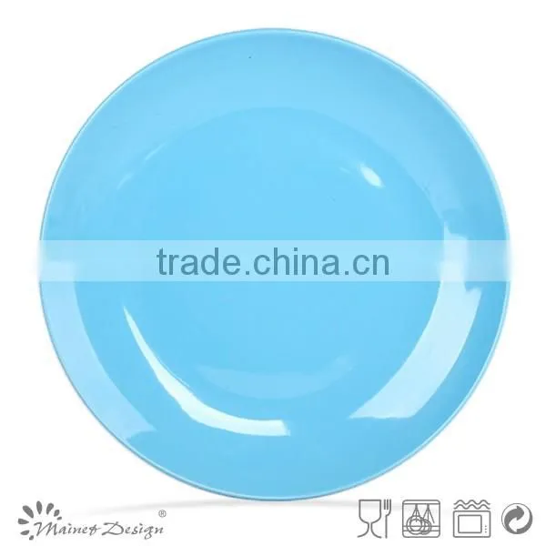 Colorful Dinnerware Set Ceramic Dinner Set Blue Color High Quality Dinner Set for 4 Person photo-2