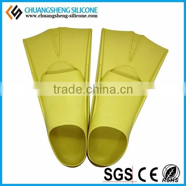 Hotselling Yellow Silicone Mermaid Tail Swim Shoes From China Manufacture photo-4