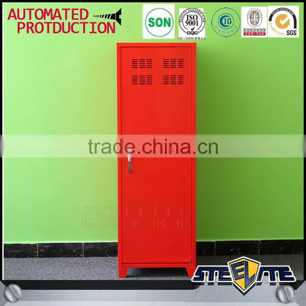 One Door With Star Kids Metal Locker Clothes Cupboard Design photo-3