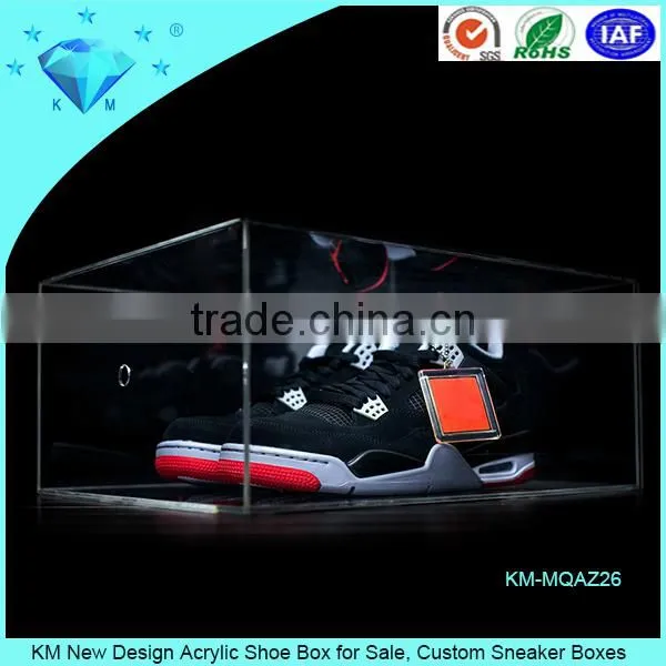 Custom Clear Acrylic Sneaker Display Box Wholesale photo-3