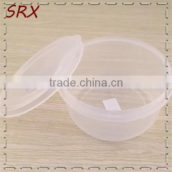 460ml Manufacture Disposable PET Plastic Salad Bowl With Lid photo-2