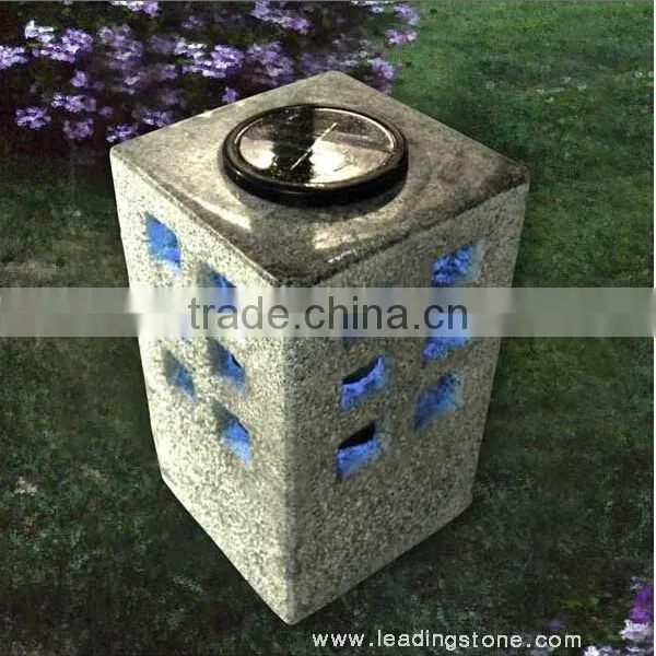 Lantern Sculpture Granite Stone/Outdoor Stone Japanese Garden Lantern photo-3