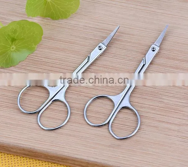 Hot Stainless Steel Makeup Scissors Eyebrow Scissors photo-3