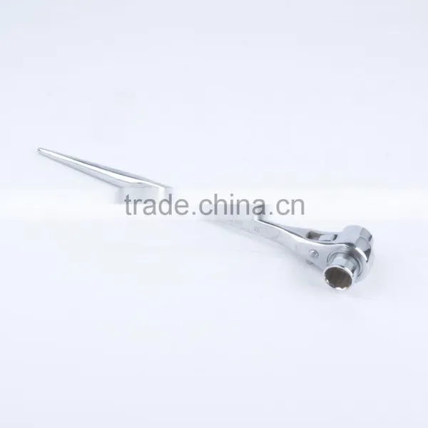 Mirror Surface Pointed Tail Ratchet Wrench,19*22 Ratchet Wrench,mirror Surface Ratchet Wrench photo-4