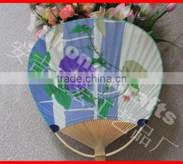 Traditional Japanese Paper Fans Round Fan for Cooling photo-2