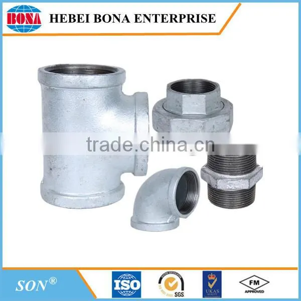 Best Selling Galvanized Malleable Iron Pipe Fittings photo-5
