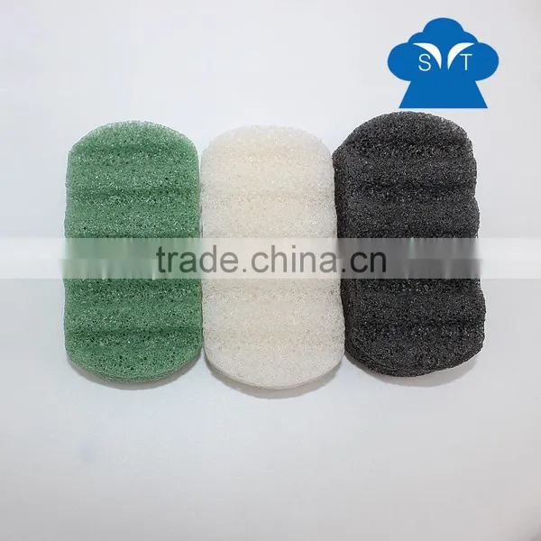 Coral Charcoal Konjac Sponge All Natural Korean Facial Sponge photo-2