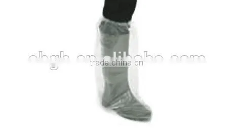 Disposable pe Waterproof Plastic Boot Shoe Cover photo-3