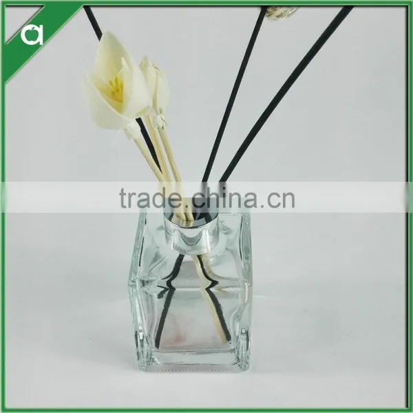 Square Glass Bottle for 150ml Reed Diffuser Oil With Aluminium Crown Cap photo-3