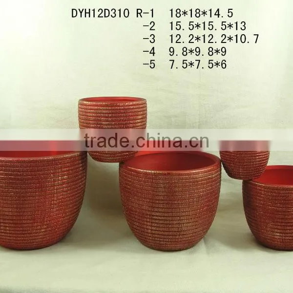 Ceramic Flower Planter Pot Christmas Series photo-3