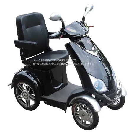 Four Wheel Disabled Electric Scooter, Mobility Scooter for Elder People photo-2