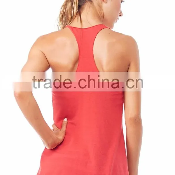 2016 Wholesale Sexy Tank Top Ladies Bodybuilding Custom Gym Stringer Vest photo-4